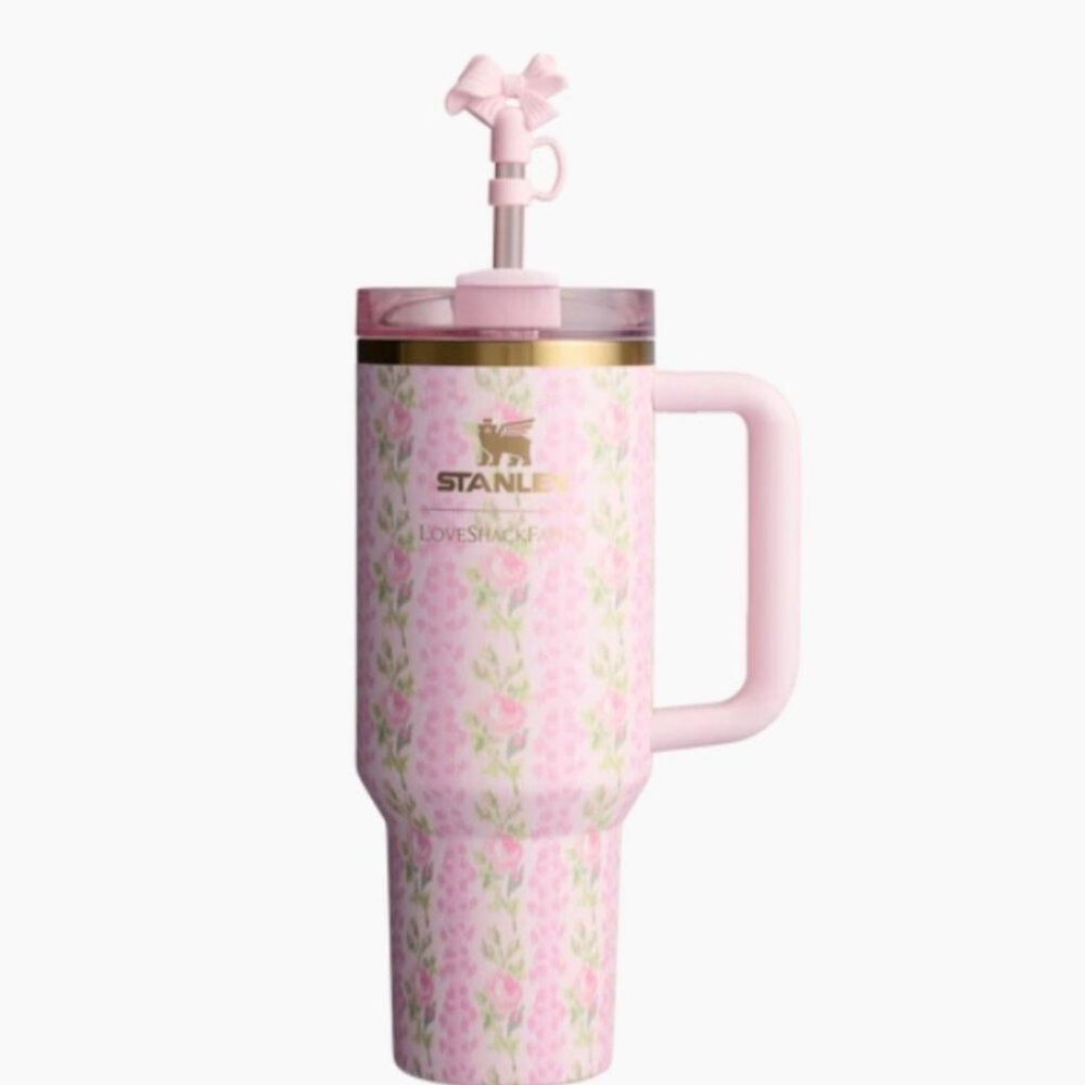 STANLEY X LOVESHACK FANCY 40oz TUMBLER in BLOOMING HEIRLOOM